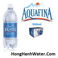 Nước khoáng aquafina 500ml (thùng 24 chai)